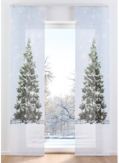 Paneelgordijn met winterse print (1 stuk), bpc living bonprix collection
