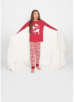 Pyjama met biologisch katoen (2-delige set), bonprix