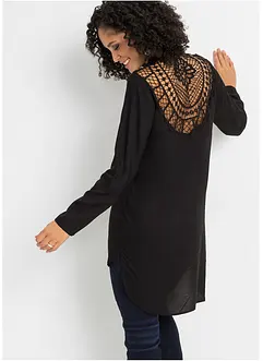 Blouse met kant, bonprix