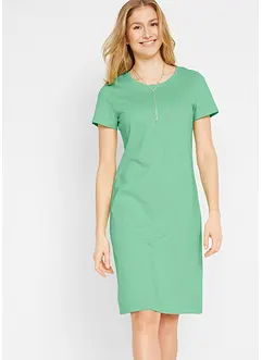 Jersey jurk van katoen (set van 2), bonprix