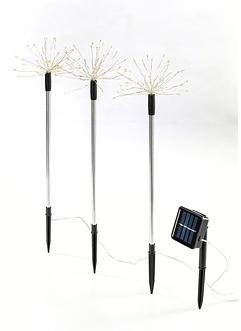 Solar tuinstekers sterren (set van 3), bpc living bonprix collection