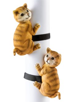 Ornament klimmende katten (2-dlg. set), bpc living bonprix collection