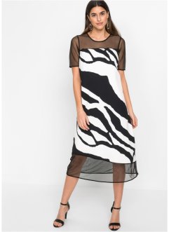 Midi jurk met print, bpc selection