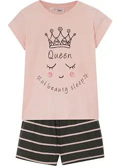 Shortama met katoen (2-dlg. set), bonprix