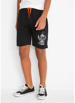Jongens jersey bermuda (set van 2) van biologisch katoen, bonprix
