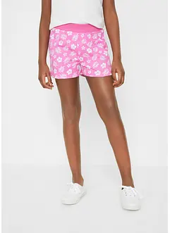 Meisjes short van biologisch katoen (set van 2), bonprix