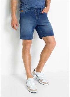 Regular fit lange stretch jeans short, John Baner JEANSWEAR