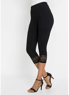 Capri legging met kant, bonprix