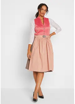 Dirndl met comfort, knielang (2-dlg. set), bonprix