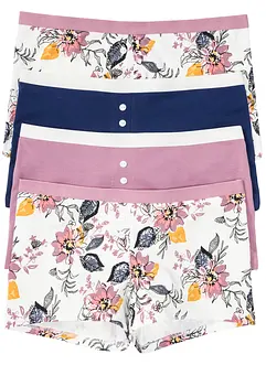 Dames boxer (set van 4), bonprix