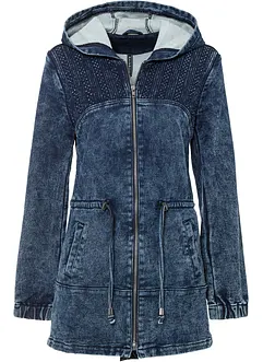 Lichte denim parka, bonprix