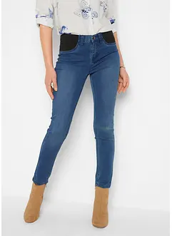 Skinny stretch jeans met mid waist, bonprix