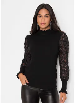 Coltrui met chiffon mouwen, bonprix