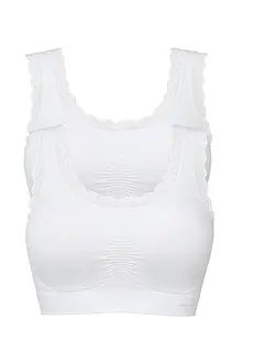 Feel Comfort naadloze bralette (set van 2), bonprix