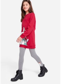 Meisjes sweater en legging (2-dlg. set), bpc bonprix collection