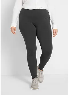 Stretch legging met biologisch katoen (set van 2), bonprix