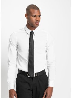 Slim fit overhemd en stropdas (2-dlg. set), bpc selection