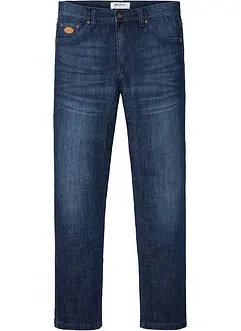 Classic fit stretch jeans met verstevigd kruis, tapered, bonprix