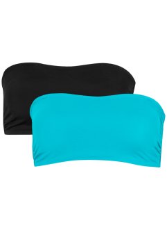 Duurzame bandeau bikinitop (set van 2), bpc bonprix collection