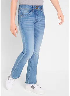 Meisjes stretch jeans, bootcut, bonprix