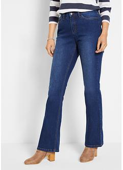 Stretch jeans met biologisch katoen, bootcut, John Baner JEANSWEAR