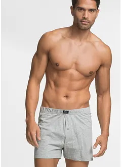 Wijde jersey boxershort (set van 4), bonprix