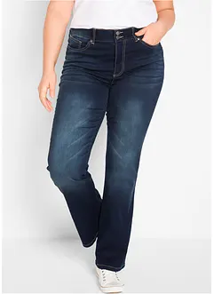 Corrigerende jeans met mid waist, bootcut, bonprix