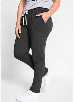 Sweatpants met strikkoordjes, regular, bonprix