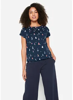 Luchtig shirt, korte mouw, bonprix