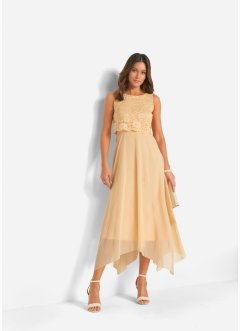 Premium chiffon jurk met kant, bpc selection