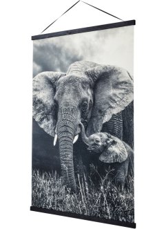 Wandhanger met olifanten als motief, bpc living bonprix collection