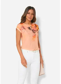 Blouse met bloemenprint, bonprix