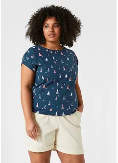 Luchtig shirt, korte mouw, bonprix