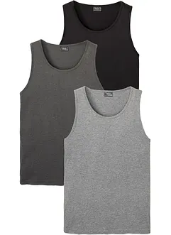 Tanktop (set van 3), bonprix