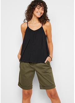 Soepelvallende top met viscose, bpc bonprix collection
