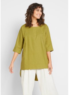Linnen oversized blouse, bpc bonprix collection