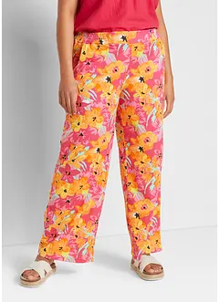 Jersey palazzo broek van een zachte viscosemix, bonprix