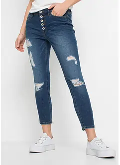 Cropped destroyed jeans, bonprix