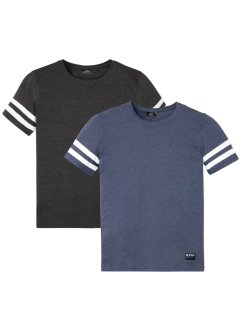 Sportshirt, korte mouw (set van 2), bpc bonprix collection