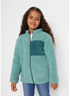 Kinderen teddy fleece vest met borstzak, bpc bonprix collection