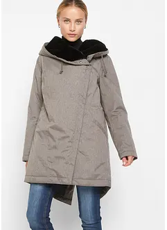 Outdoor parka met teddy fleece, bonprix