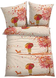 Dekbedovertrek met herfstmotief, bpc living bonprix collection
