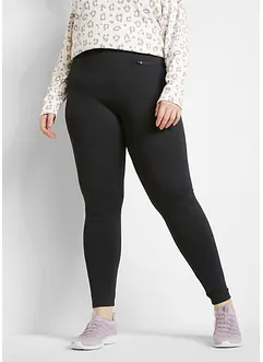 Thermo legging met zakje, cropped, bonprix