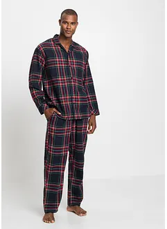 Flanellen pyjama (2-dlg.), bonprix