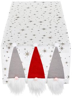 Tafelloper kerstkabouter met applicaties, bpc living bonprix collection