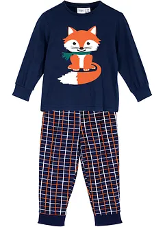 Kinderen pyjama met biologisch katoen (2-dlg. set), bonprix