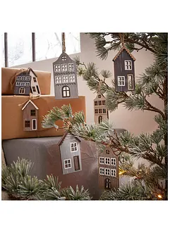 Hangdecoratie huizen (set van 8), bonprix