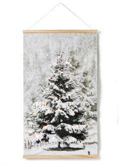 LED canvas schilderij met dennenboom, bpc living bonprix collection
