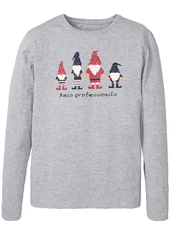 Longsleeve met kerstmotieven, bonprix