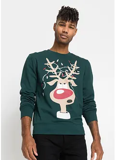 Sweater met kerstmotief, bonprix